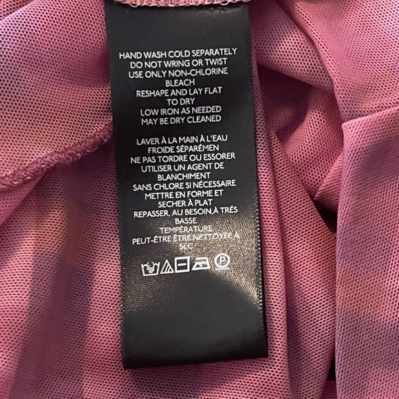 Pink Anthropologie Pilcro Women's Plaid Turtleneck Top - Picture 7 of 8